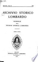 Archivio storico lombardo