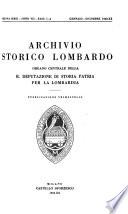 Archivio storico lombardo