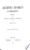 Archivio storico lombardo