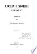 Archivio storico lombardo