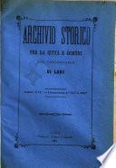 Archivio storico per la città e comuni del circondario di Lodi