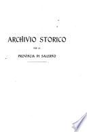 Archivio storico per la provincia di Salerno