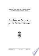Archivio storico per la Sicilia orientale