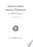 Archivio storico per le province napoletane