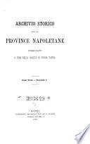 Archivio storico per le province Napoletane