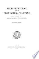 Archivio storico per le province napoletane