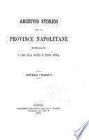 Archivio storico per le province napoletane