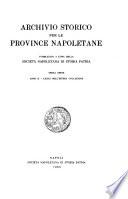 Archivio storico per le province napoletane
