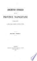 Archivio storico per le province napoletane