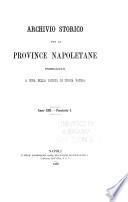 Archivio storico per le province napoletane