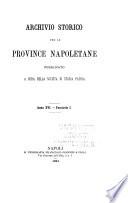 Archivio storico per le province napoletane