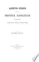 Archivio storico per le province napoletane