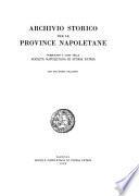 Archivio storico per le province napoletane