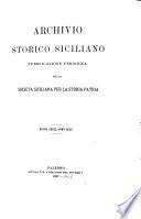 Archivio storico siciliano