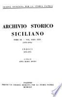 Archivio storico siciliano