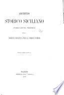 Archivio storico siciliano