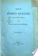 Archivio storico siciliano pubblicazione periodica per cura della Scuola di paleografia di Palermo