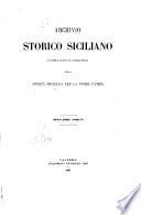 Archivio storico siciliano pubblicazione periodica per cura della Scuola di paleografia di Palermo