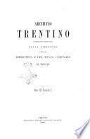 Archivio trentino rivista trimestrale