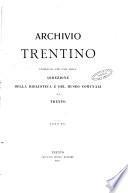 Archivio trentino rivista trimestrale