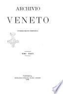 Archivio veneto pubblicazione periodica
