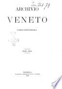 Archivio veneto pubblicazione periodica