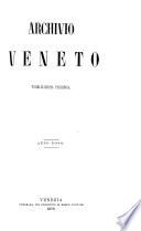 Archivio veneto pubblicazione periodica