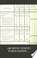 ARCHIVIO VENETO PUBLICAZIONE PERIODICA ANNO QUARTO