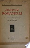 Archivum Romanicum