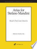 Arias for Stefano Mandini