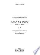 Arien für Tenor