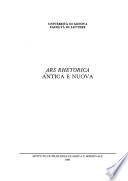 Ars rhetorica antica e nuova