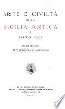 Arte e civiltà della Sicilia antica: Arte ingegneria e artigianato