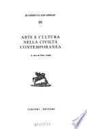 Arte e cultura nella civiltà contemporanea