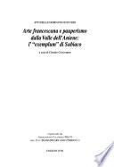 Arte francescana e pauperismo dalla Valle dell'Aniene