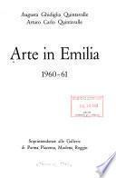 Arte in Emilia, 1960-61