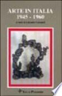Arte in Italia, 1945-1960