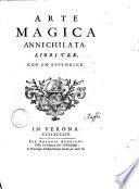 Arte magica annichilata