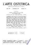 Arte ostetrica giornale per i medici e per le levatrici
