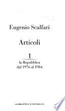 Articoli: La Repubblica dal 1976 al 1984