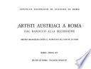Artisti austriaci a Roma dal Barocco alla Secessione