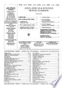 Asian, African & Oceanian Dental Guide