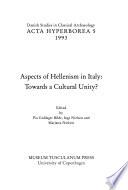 Aspects of Hellenism in Italy
