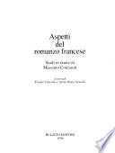 Aspetti del romanzo francese