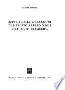Aspetti delle operazioni di mercato aperto negli Stati Uniti d'America