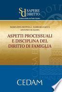 Aspetti processuali e disciplina del diritto della famiglia