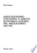 Associazionismo contadino e assetto economico-agrario nel Mezzogiorno, 1900-1910