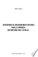 Ateismo e desiderio di Dio nell'opera di Henri de Lubac