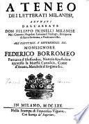 Ateneo dei letterati Milanesi