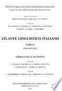 Atlante linguistico italiano: Punti 662-1065